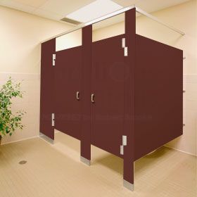 Shower Stalls - HDPE Solid Plastic - Partition Plus