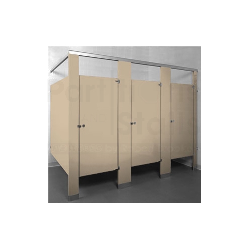 Bathroom Partitions - 3 Stalls Free Standing Left Hand