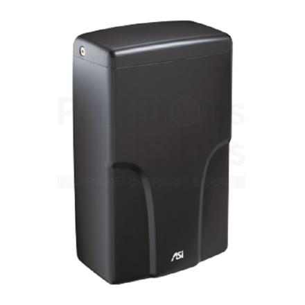 ASI Matte Black TURBO Pro Auto High Speed Hand Dryer ADA Compliant 0196-41