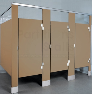 Shower Stalls - HDPE Solid Plastic - Partition Plus